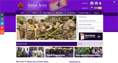 Desktop Screenshot of ghanascout.org